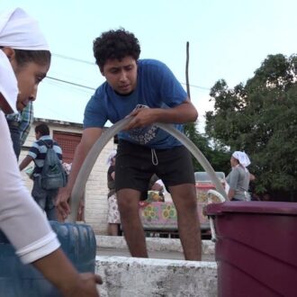San Isidro, Iglesias evangélicas y agua potable