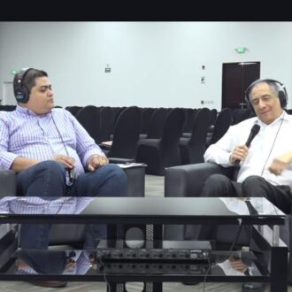Pastor Mario Vega en entrevista desde la sede del 38° Retiro de pastores